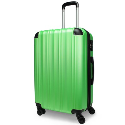 World Traveler Kemyer Quest 25-Inch Hardside Lightweight Expandable Spinner Suitcase Luggage