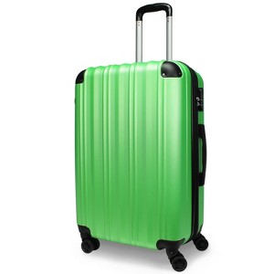 World Traveler Kemyer Quest 25-Inch Hardside Lightweight Expandable Spinner Suitcase Luggage - 1 of 4
