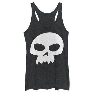 Women's Toy Story Sid Skull Racerback Tank Top - 1 of 3