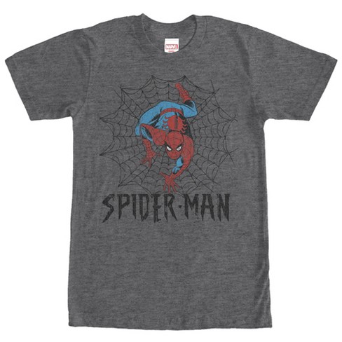 Men's Marvel Spider-Man Web T-Shirt : Target
