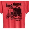 Women's - Ford - Model T Delivery Car 1911 Detroit Michigan with Logo Short Sleeve Graphic T-Shirt - 2 of 4
