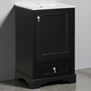 20" Modern Bathroom Vanity with Ceramic Sink, Drawer, Soft-Close Door, Adjustable Shelf, Freestanding - 4 of 4