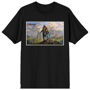 Gideon Jura Men's Black Graphic T-Shirt- - 1 of 2