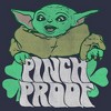 Women's Star Wars The Mandalorian Grogu St. Patrick's Day Pinch Proof T-Shirt - 2 of 4