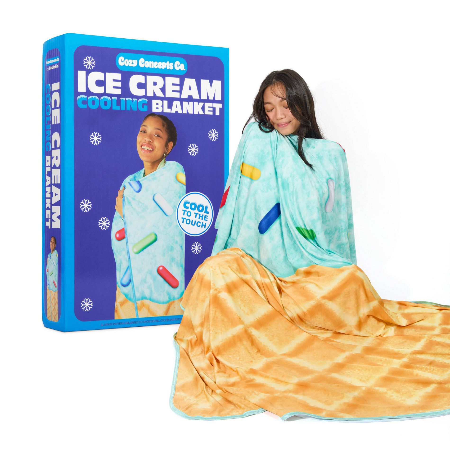 Cozy Concepts Co. Ice Cream Cooling Blanket