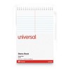 Universal Steno Pads Gregg Rule Red Cover 6" x 9" 80 Sheets - 2 of 4