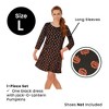Northlight Women's Jack-O-Lantern Pumpkin Halloween Dress - Large - 4 of 4