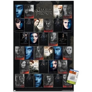 Trends International Game of Thrones - Grid Unframed Wall Poster Prints - 1 of 4