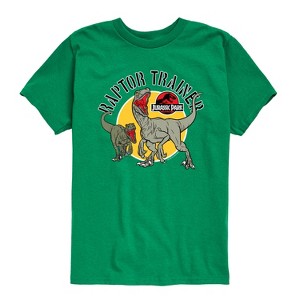 Boys' - Jurassic Park - Raptor Trainer Short Sleeve Graphic T-Shirt - 1 of 4