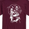 Men's - The Nightmare Before Christmas - Jack Skellington Sally and Zero Short Sleeve Graphic T-Shirt - 2 of 4