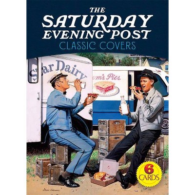 The Saturday Evening Post Classic Covers - (Dover Postcards) (Paperback)