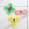 Suction Cup Spinner Toys for Toddlers, Suction Cup Fidget Spinner Bath Toys, Spinning Top Baby Sensory Toys for Toddlers 1-3 Boys Girls - 2 of 4