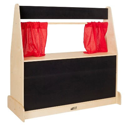 wooden puppet theatre