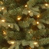 4' Prelit Evergreen Artificial Christmas Tree in Burlap Bag Clear Lights - National Tree Company - 3 of 4