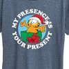 Women's - Garfield - My Presence Is Your Present Short Sleeve Graphic T-Shirt - 2 of 4