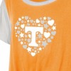 NCAA Tennessee Volunteers Girls' White Tie T-Shirt - 3 of 3