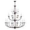 Livex Lighting Home Basics 24 - Light Chandelier in  Bronze - 2 of 4