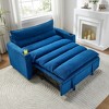NicBex Convertible Sofa Bed Sleeper Chair with 3-Position Adjustable Backrest,Upholstered Small Couch for Living Room,Bedroom - 2 of 4