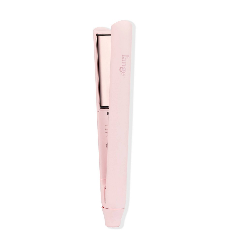 L'ange Hair Straight Forward Titanium Flat Iron - Blush - 1"