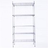 Carbon Steel 5 Layer Storage Rack Assembled Metal Shelving Rack for Kitchen Bedroom - 2 of 4