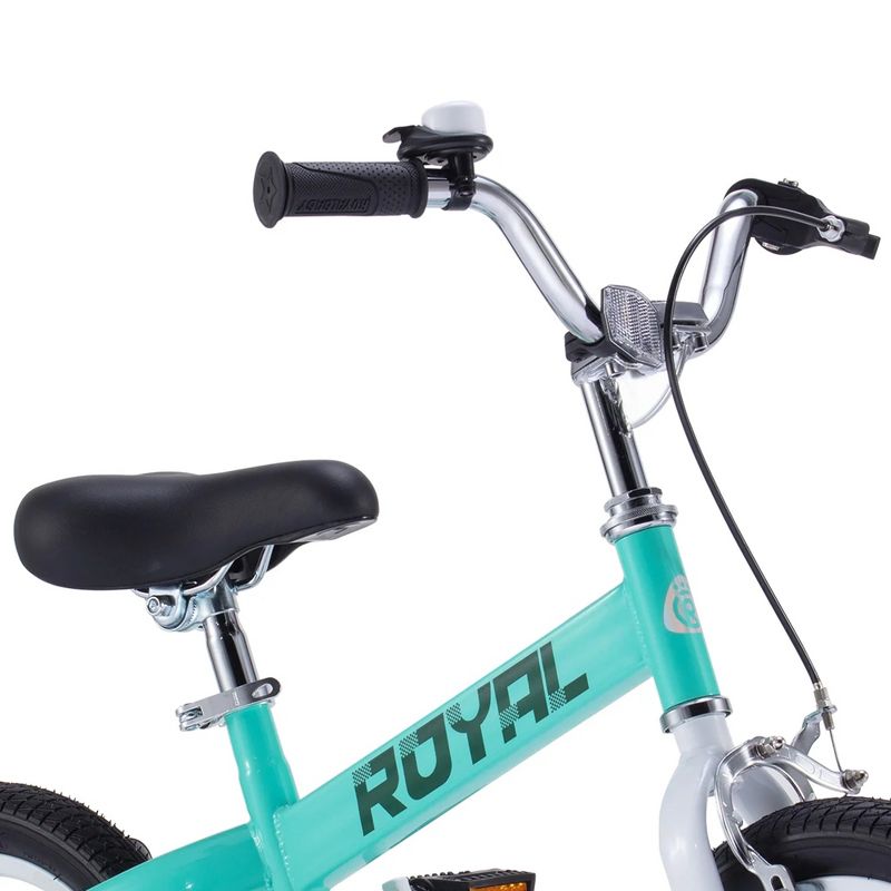 RoyalBaby Formula Kids Bike with Kickstand, Dual Hand Brakes, and Adjustable Handlebar & Seat, for Boys and Girls Ages 3 to 10, 3 of 7