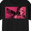 Bleach 1000 Year Blood War Orihime Inoue Pink Poster Art Adult Black Crew Neck Short Sleeve T-shirt - image 2 of 3