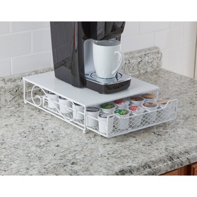 BrylaneHome Scroll K-Cup Storage Drawer