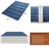 Solid Floor Futon Mattress, 3-Inch Roll-Up Japanese Futon Mattress Floor Sleeping Mat for Adults, Dorm, Apartment, Bedroom, Living Room - 4 of 4