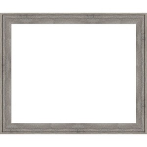 Amanti Art Regis Barnwood Grey Framed Dry Erase Magnetic Board - 1 of 4