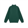 Clearlove Girls Christmas Turtleneck Sweaters, Kids Long Sleeve Chunky Knit Pullover, Winter Xmas Warm Cute Funny Jumper Tops - 3 of 4