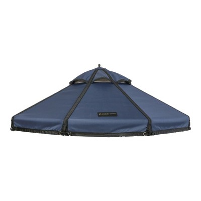 Advantek Pet 8 Foot Pet Outdoor Gazebo Designer Polyester Market Canopy Cover Tarp Umbrella Top, Cobalt Sky