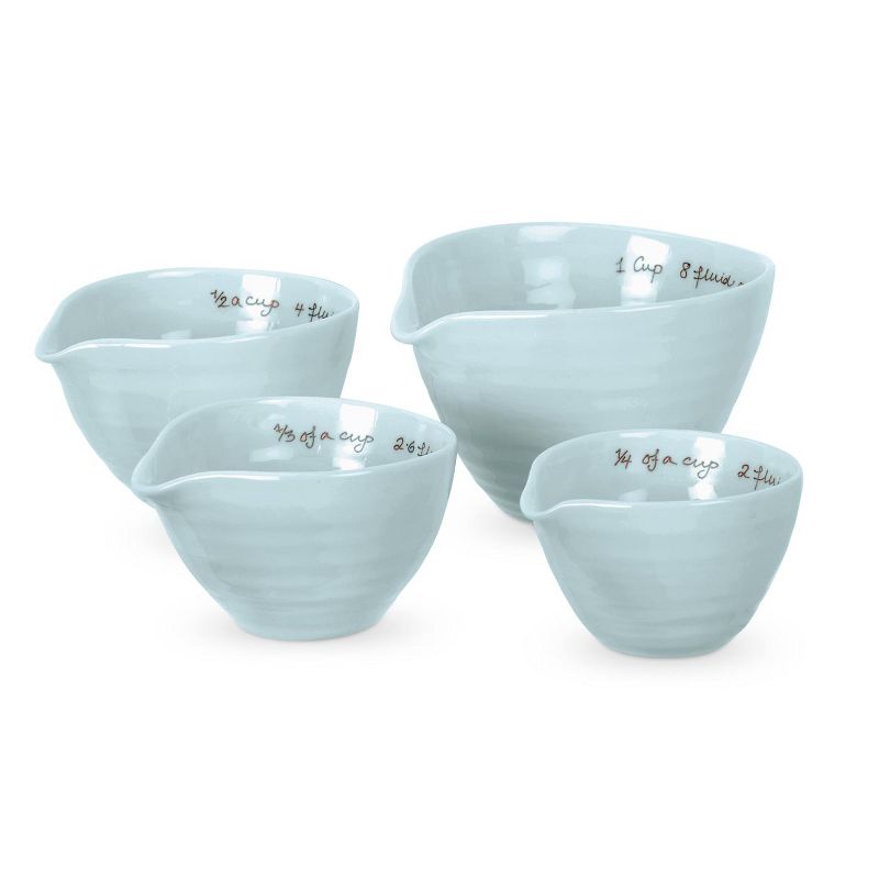 Portmeirion Sophie Conran Measuring Cups, Set of 4 - 1, ½, ⅓, ¼ cup, 1 of 5