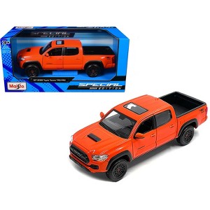 2023 Toyota Tacoma TRD PRO Truck Solar Octane Orange with Sunroof "Special Edition" Series 1/27 Diecast Model Car by Maisto - 1 of 3