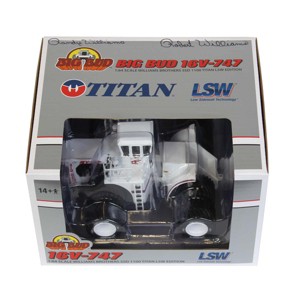DCP Signed - 1/64 High Detail Big Bud 16V-747 Silver Series Detroit 1100 HP Titan LSW Goodyear Tire Edition, 60-0843-Signed - 1 of 4