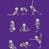 Women's Design By Humans Skeleton Yoga By huebucket Racerback Tank Top - 2 of 3