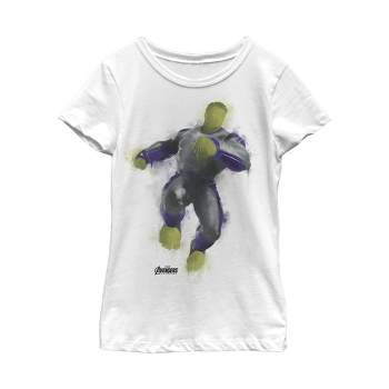 Girl's Marvel Avengers: Endgame Hulk Spray Paint T-Shirt