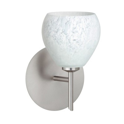 Besa Lighting Tay Tay 1 - Light Sconce in  Satin Nickel
