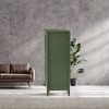 Slate Gray Freestanding Bathroom Floor Storage Cabinet - 11.8 x 23.6 x 31.5 Inches, with 2 Adjustable Shelves for Spacious Bathroom Storage - 4 of 4
