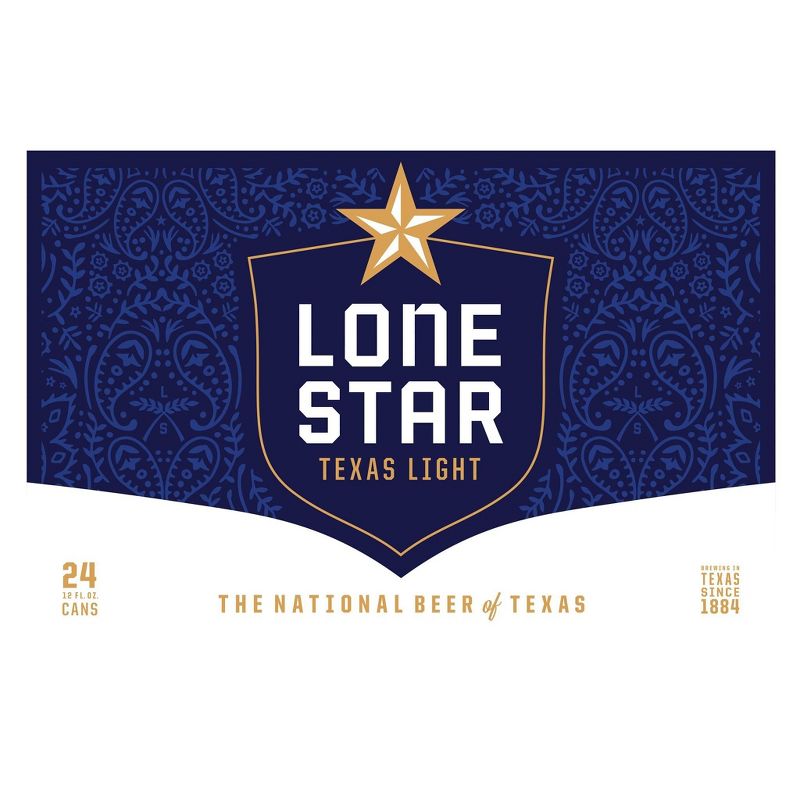 Lone Star Light Beer - 24pk/12 fl oz Cans, 4 of 7