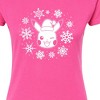 Women's - Pokémon - Pikachu Snowflakes Fitted Graphic T-Shirt - 2 of 3
