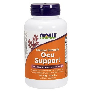 Ocu Support Clinical Strength by Now Foods  -  90 Capsule - 1 of 3