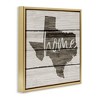 Stupell Industries Texas Rustic Typography Map, 18" x 18" - 3 of 4