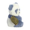 ebba Small Pembe Panda Rattle Eco ebba Eco-Friendly Baby Stuffed Animal Blue 6" - 3 of 4
