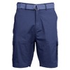 Galaxy Rugged Trail  Men's Cotton Stretch Ripstop Cargo Shorts With Belt - 2 of 4