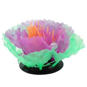 Unique Bargains Aquarium Silicone Simulation Coral Aquatic Plant Ornaments 2.36"x2.36" 1 Pc - 1 of 4
