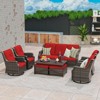 UPTIOT 8-Piece Outdoor Patio Conversation Set - 4 of 4