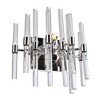 CWI Lighting Miroir 2 Light Wall Light With Polished Nickel Finish - 3 of 4