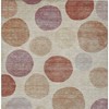 HomeRoots 9' X 12' Salmon Ivory And Mauve Geometric Washable Indoor Outdoor Area Rug - 4 of 4