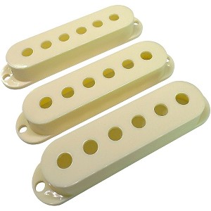 AxLabs Set Of Single Coil Pickup Covers In Vintage Spacing (52mm) - 1 of 1