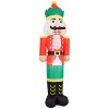 Sunnydaze Nathaniel the Nutcracker Christmas Inflatable - 8' H - 2 of 4
